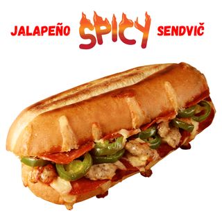 Jalapeño spicy sendvič (ljuto)