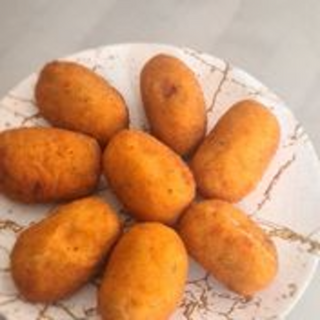 Croquetas de queso parmesano totalmente casera[8uni]