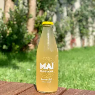 Kombucha de Limão e Hortelã