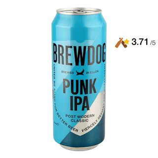 Пиво BrewDog Punk IPA світле з/б (0,5л)