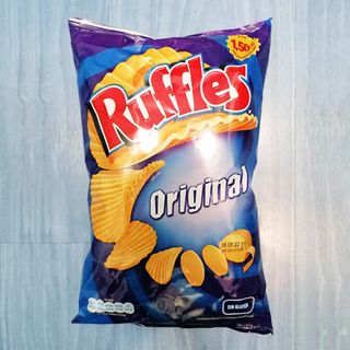 Patatas Ruffles Onduladas Original Bolsa Grande (155 Gr.)