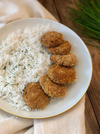 Arroz Basmati Falafel