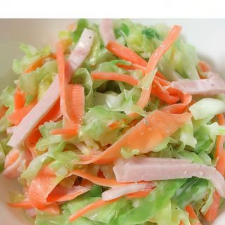 Ensalada con cangrejo