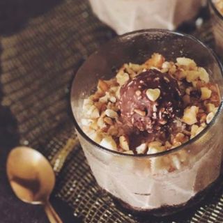 Cheesecake en pot Ferrero 