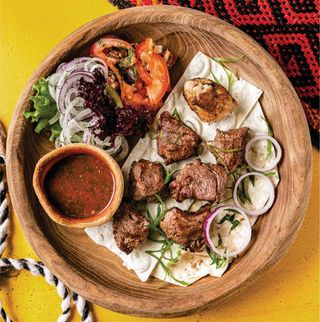 Шашлык из ягненка