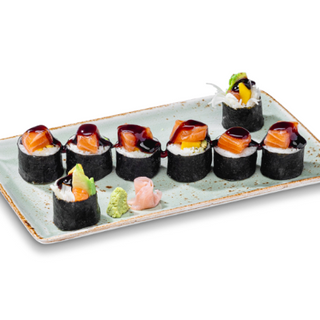 Salmon Avocado Rolls [D]