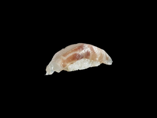 Sea bass nigiri
