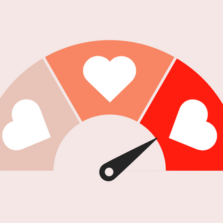 Hearts Card