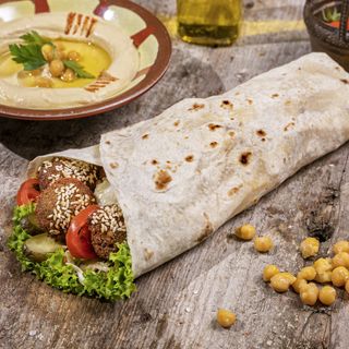 Falafel sandwich