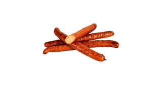 Cârnați de pui afumati