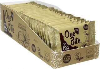 ONE BITE CZEKOLADA KOKOSOWA BIO 15 g - COCOA