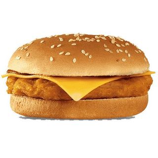 Hamburguesa de Pollo con Queso