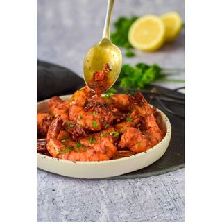 Chilly garlic prawns(sauce)