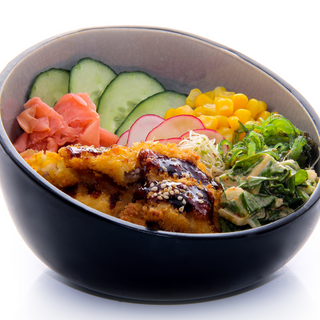 Poke crispy chicken