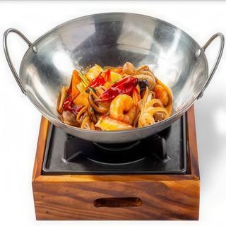 Sartén De Mariscos Variados Picante