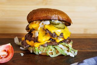 Classic smash double double