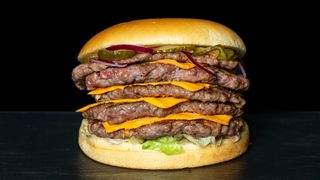 Triple Double Original Smash burger