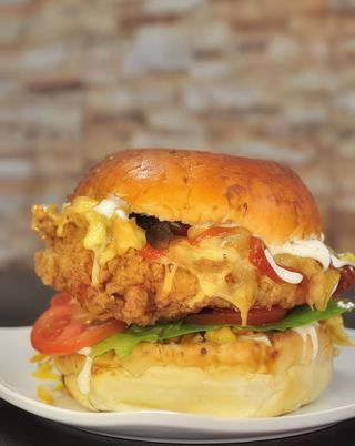 Hamburguesa Crispy Completa