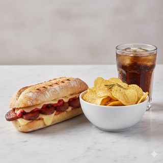 Menú Bocadillo De Chorizo