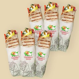 6 Shawarmas au choix