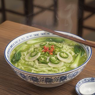 Pimienta verde ternera estofada Mixian