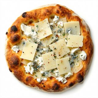 Pizza quattro formaggi