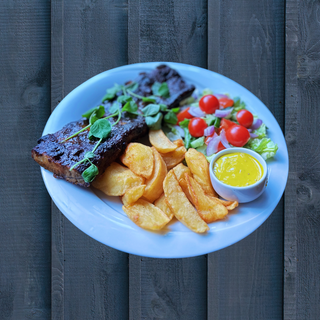 Pieczone żeberka po amerykańsku 550 g