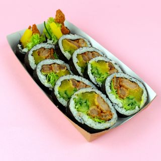 Kimbap tonkatsu