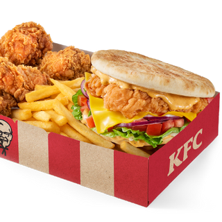 Curry Naan Burger Big Box