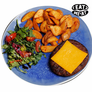 Біфштекс з чедером веганський