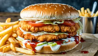 Chicken burger