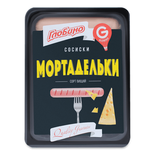 Сосиски «Глобино» «Мортадельки» в/ґ в/у (275г)