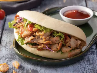 Döner kebab de pollo