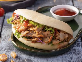 Döner kebab de pollo