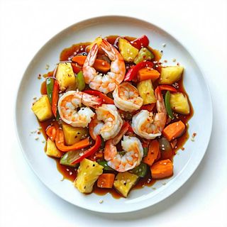 62. Gamberi in agrodolce