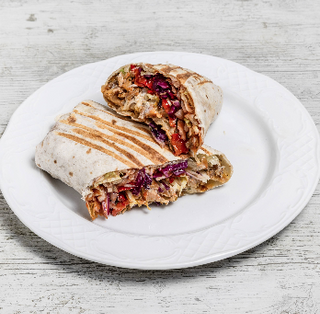 shawarma al carbon  de pollo o cerdo  a carbón XXL