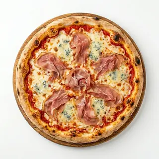 Pizza Speck e gorgonzola (clasica)
