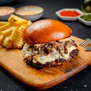 Truffle & Mushroom Burger