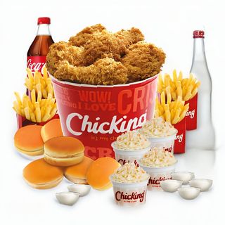 21 Pcs. Chicken Bucket