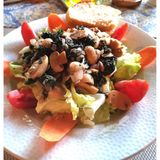 Spinach and Mushroom Salad