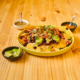 Nachos MVM chili vegano
