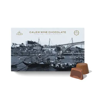 Bombons de Chocolate de Leite e Vinho Cálem - Barcos Rabelo