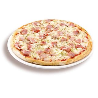 Pizza Margarita amb pernil