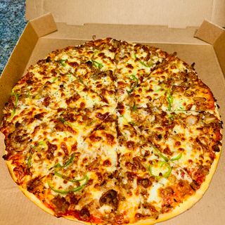 Pizza Kebab (25 cm.)