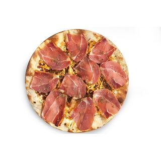 Pizza carnívora gourmet (mediana)