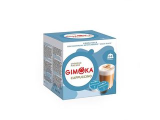 Кафе капсули GIMOKA CAPPUCCINO съвместими със система Dolce Gusto, 8+8 бр.