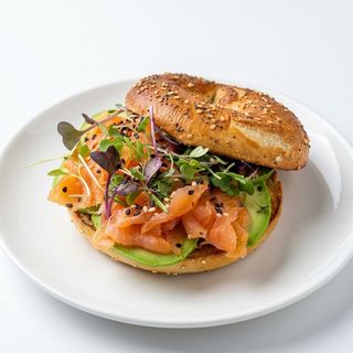 Bagel De Salmón