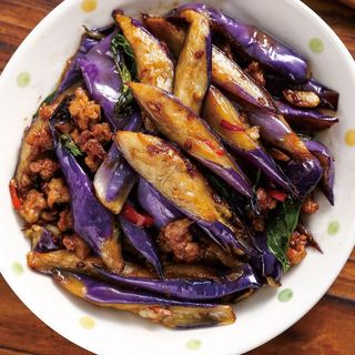 Berenjenas con carne picada