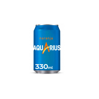 Aquarius Naranja lata 330ml.