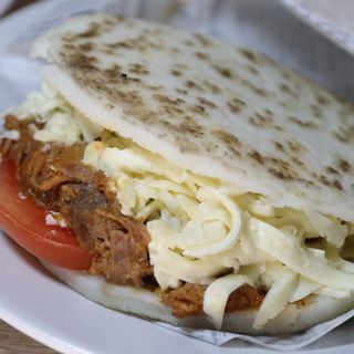 Arepa de ternera